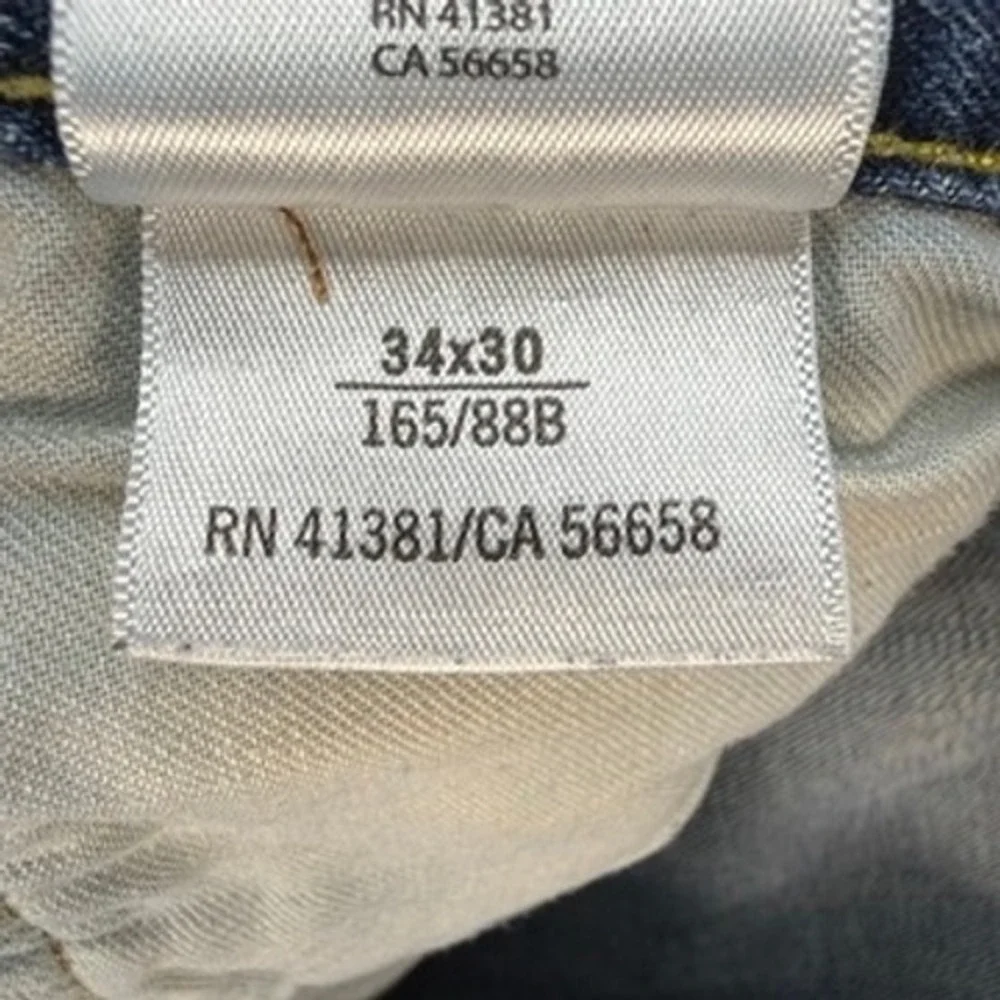 Polo Ralph Lauren Jeans Hampton Relaxed Straight 34x30 (FIT34x29) Selvedge Denim